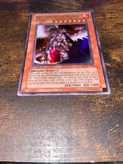 Horus The Black Flame Dragon LV8 - SOD-EN008 - 1st Edition - Ultra Rare - VLP - Image 4