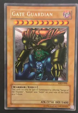 Konami Gate Guardian MRD-000 Metal Raiders Unlimited Secret Rare Holo - Image 1