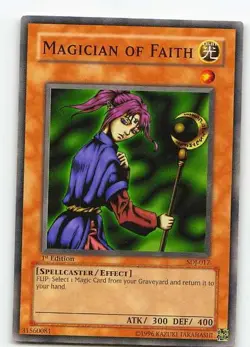 Magician of Faith SDJ-017 Starter Deck: Joey Common LP Yu-Gi-Oh - Image 1