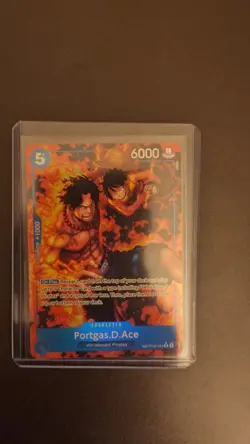 Portgas D. Ace OP08-052 Treasure Rare Royal Blood One Piece Card Game TCG CCG - Image 3