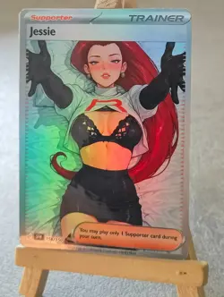 Jessie Pokemon Trainer Full Art Sexy Waifu doujin ACG Art Card - Image 3