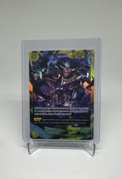 Marshall.D.Teach OP16-119 SEC The Time of Battle One Piece Card Game - Image 1