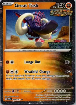 Great Tusk - (Temporal Forces Stamped) Holo Uncommon Miscellaneous Cards & Produ - Image 1