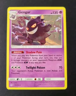 Gengar 70/214 - Unbroken Bonds *NM* Rare Pokemon Card *Free Tracked Postage* - Image 2