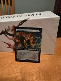 Reno and Rude (EXTENDED ART) MTG FOIL Final Fantasy FIN 0450 - Image 1