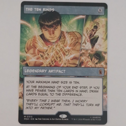 MTG Marvel Super Heroes The Ten Rings 0313 Mythic Foil Borderless - Image 1