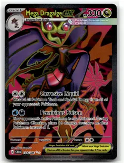 Mega Dragalge ex 104/086 Ultra Rare Chaos Rising Pokemon Holo NM/M - Image 1