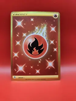 Fire Energy 284/264 SEC Fusion Strike Pokemon NM - Image 1