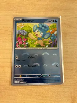 Pokemon TCG - Panpour 017/086 - Pokeball Patten - Black Bolt - NM - Image 1