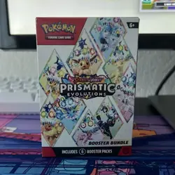 Pokemon TCG Prismatic Evolutions Booster Bundle Box 60 Cards English 6+ - Image 1