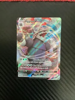 Pokemon Brilliant Stars Full Art Aggron VMAX 097/172 - Near Mint (NM) - Image 1