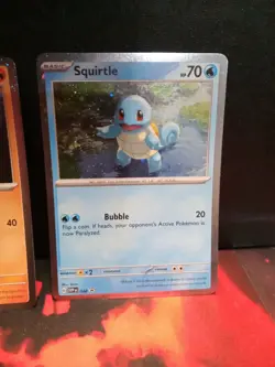 Pokemon Charmander squirtle bulbasaur 151 svp046 047 048 cosmo holo 1 SWIRL each - Image 4
