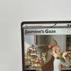 Pokemon TCG Surging Sparks Jasmine's Gaze 245/191 - SIR Full Art - NM - Image 2