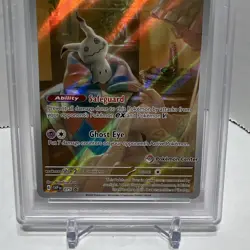 Pokemon TCG Mimikyu Paldean Fates Pokemon Center Center ETB Promo 075 PSA 10 - Image 3