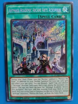 Near Mint Yugioh Artmage Academic Arcane Arts Acropolis DUAD-EN054 1st Edition - Image 1