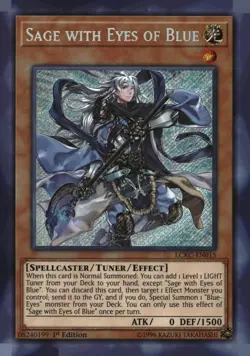 Sage with Eyes of Blue LCKC-EN015 Legendary Coll Kaiba Yu-Gi-Oh 1st Edition NM - Image 1