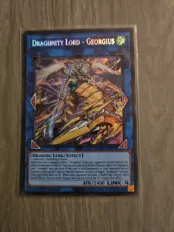 Yugioh - Dragunity Lord - Georgius (Secret Rare) - BLGG-EN014 - Image 1