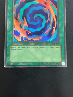 YUGIOH POLYMERIZATION SUPER RARE LOB-059 PLAYED - Image 4