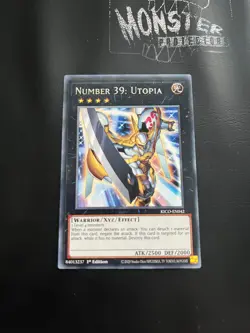YUGIOH NUMBER 39: UTOPIA RARE KICO-EN042 1ST EDITION - Image 1