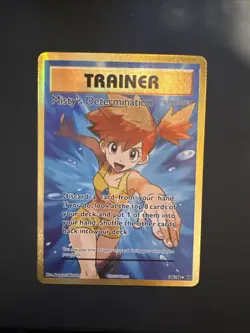 Pokemon TCG Misty's Determination Full Art 108/108 XY Evolutions NM - Image 3