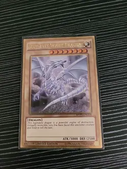 Blue-Eyes White Dragon (Gold Secret Rare) MVP1-ENGV4 Limited Edition - Image 1