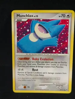 Munchlax 69/111 Rising Rivals Regular Pokemon Card - Image 1
