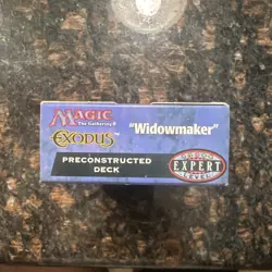 Wizards of the Coast Magic Exodus Widowmaker 60-Card Precon Expert Deck 1998 - Image 5