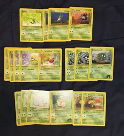 Authentic Vintage Pokemon Childhood Binder Lot - 500+ WOTC Cards (UPDATED) - Image 3