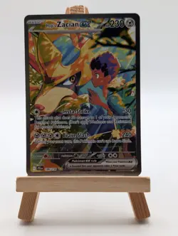 Pokemon Card TCG Hop's Zacian EX Card 186/159 Journey Together SIR - Image 1