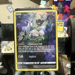 2023 Pokemon Crown Zenith GG10 Full Art/Mew NM - Image 1