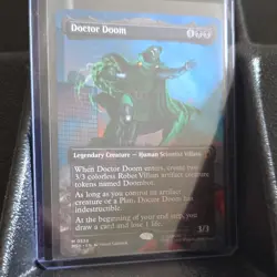Wizards of the Coast MTG Marvel Super Heroes Doctor Doom Mythic 0336 - Image 1