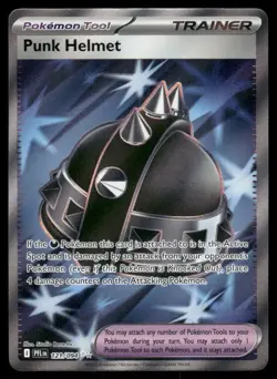 Pokemon Cards Punk Helmet 121/094 Phantasmal Flames Ultra Rare NM - Image 1