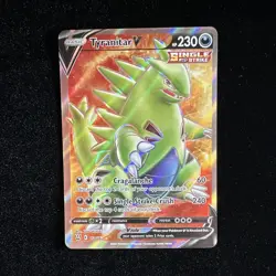 The Pokemon Company Tyranitar V 154/163 Battle Styles Full Art Holo UR EN - Image 1