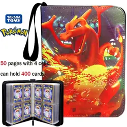 For Pokemon Trading Cards Album Folder 400 Pockets Card Binder Holder Gift - Image 1