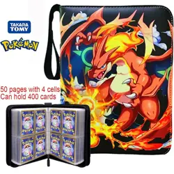 For Pokemon Trading Cards Album Folder 400 Pockets Card Binder Holder Gift - Image 2