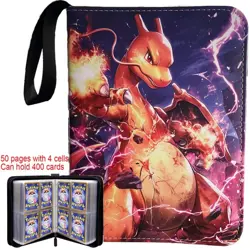 For Pokemon Trading Cards Album Folder 400 Pockets Card Binder Holder Gift - Image 4