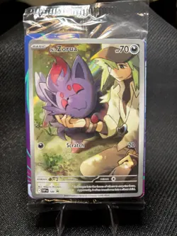 N's Zorua 189 SV Scarlet & Violet Promo Holo English 70 HP Basic Pokemon sealed - Image 1