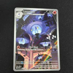 Pokemon Lampent 102/086 Sv: White Flare Illustration Rare Holo 80 HP EN - Image 1