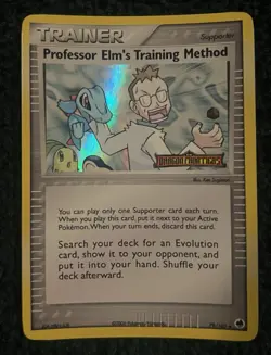 Professor Elm's Training Method 79/101 Reverse Holo Stamped Ex Dragon Frontiers - Image 1