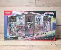 Pokemon Prismatic Evolutions Premium Figure Collection Box New and Sealed - Image 1