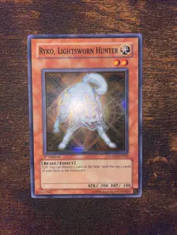 Ryko, Lightsworn Hunter - LODT-EN022 - 1st Edition - Super Rare - VLP - Image 2