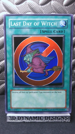 | Yugioh Last Day of Witch DL9-EN001 Super Rare Duelist League Promo NM 🔥 | - Image 1