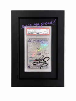 Bandai Monkey.D.Luffy OP05-119 Fist of Divine Speed Secret Foil PSA 10 Autograp… - Image 1