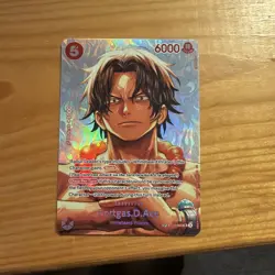 ONE PIECE TCG Portgas D Ace SP ST15-005 SR The Time of Battle OP16 English - Image 2
