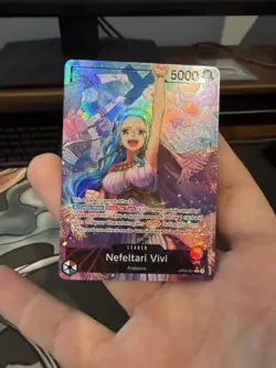 Nefeltari Vivi OP04-001 English Alt Art Leader Kingdoms One Piece TCG - Image 1