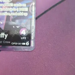 Monkey D. Luffy OP09-061 Leader 2nd Anniversary EN promo Bandai One Piece CCG - Image 3