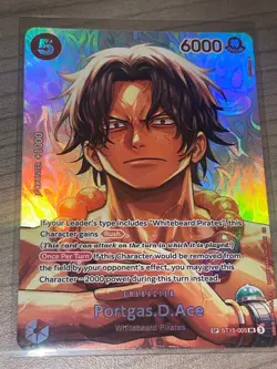 Portgas.D.Ace (SP) ST15-005 The Time of Battle Foil - Image 1