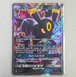 Pokemon TCG Umbreon GX 80/149 SM Base Set Ultra Rare Holo English HP 200 - Image 1