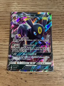 The Pokemon Company Umbreon GX 80/149 SM Base Set 200 HP Ultra Rare Holo English - Image 2