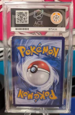 Pokemon TCG Chinese Ponyta 0107/07 - Gem Pack 4 - ACE 10 Perfect Subgrades - Image 3